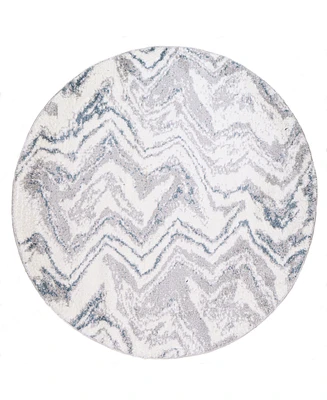 Bashian Zuela ZUL103 8' x 8' Round Area Rug