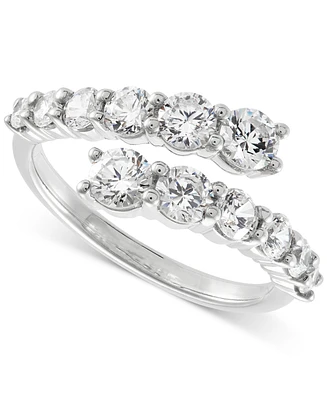 Grown With Love Lab Diamond Bypass Ring (1-1/2 ct. t.w.) 14k White Gold