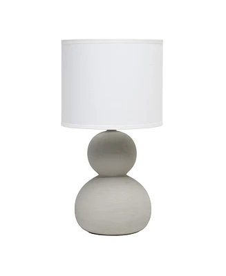 Simple Designs Stone Age Table Lamp