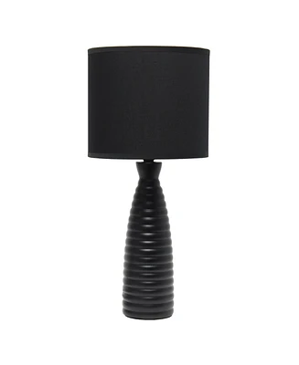Simple Designs Alsace Bottle Table Lamp