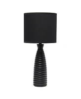 Simple Designs Alsace Bottle Table Lamp
