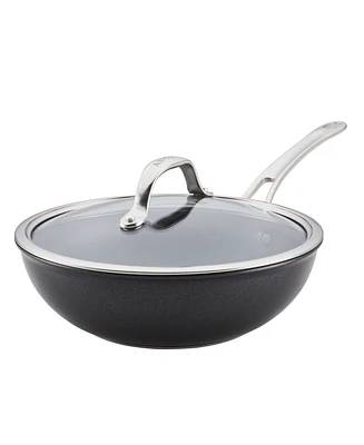 Anolon X Hybrid Nonstick Stir Fry Wok with Lid, 10"