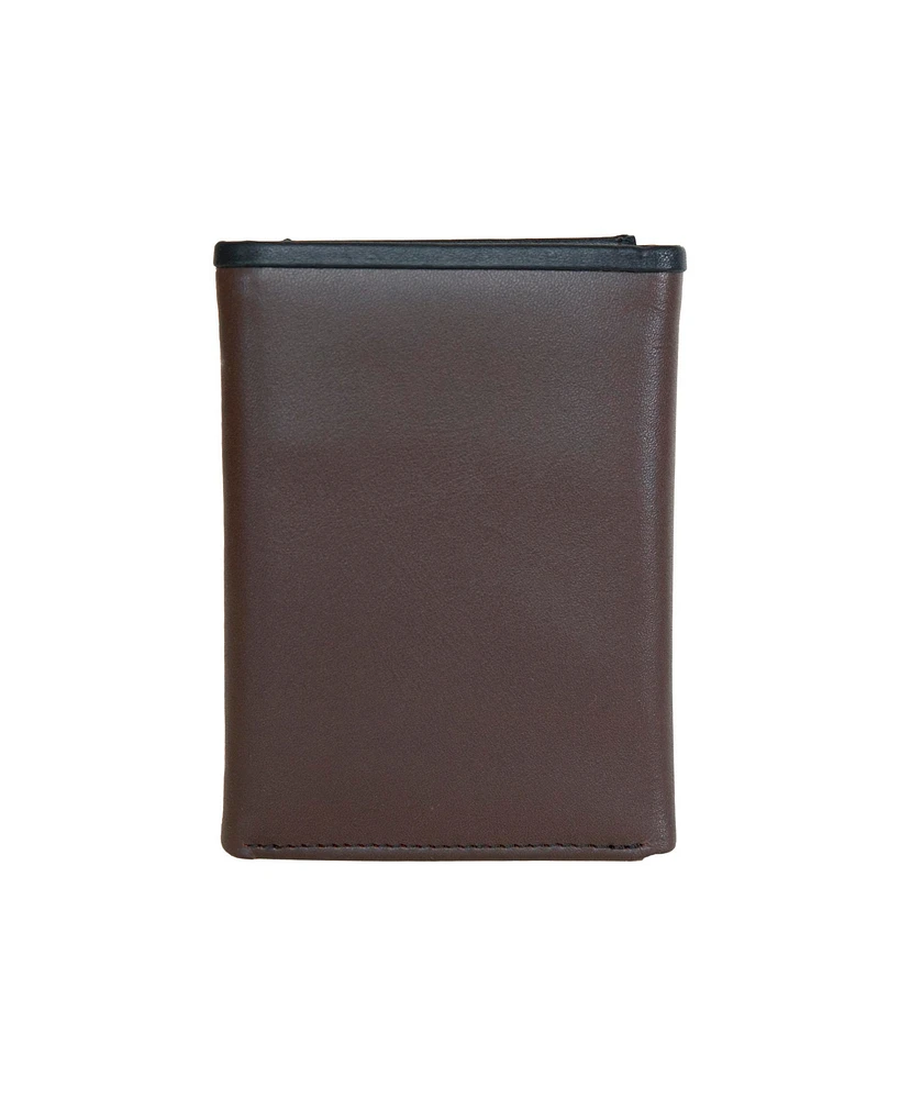 Nautica Men's Pop J Class Trifold Wallet
