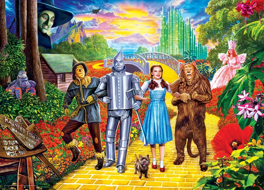 MasterPieces The Wizard of Oz - Off to See the Wizard 1000 Piece Puzzle