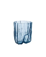 Kosta Boda Crackle Tall Circular Vase
