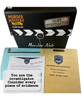 University Games Murder Mystery Party Case Files, Murder Noir Set, 53 Piece
