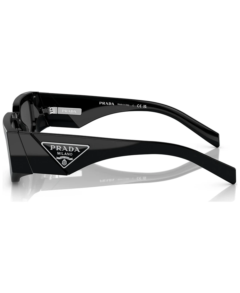 Prada Symbole Rectangular Men's Sunglasses
