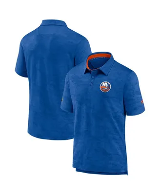 Men's Fanatics Royal New York Islanders Authentic Pro Rink Polo Shirt