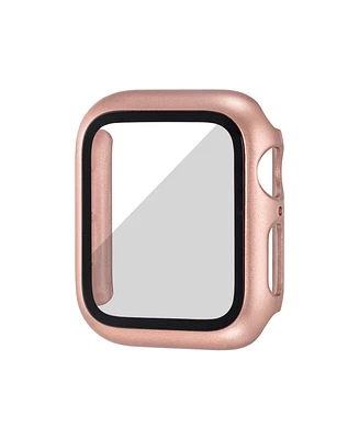 WITHit Rose Gold-Tone Protective Glass with Integrated Protective Case designed for 41mm Apple Watch