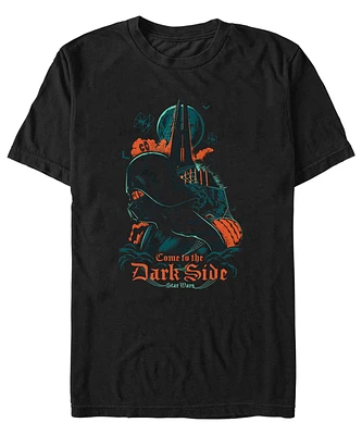 Fifth Sun Men's Star Wars the Dark Side Short Sleeves T-shirt