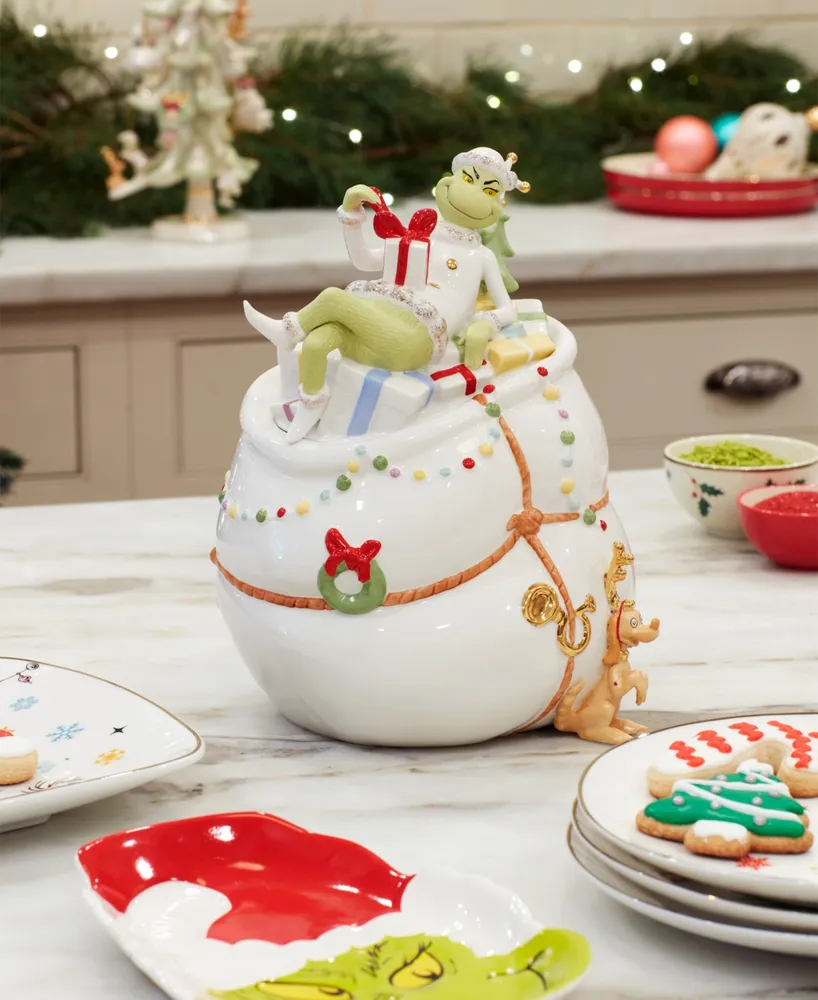 Lenox Merry Grinchmas Cookie Jar