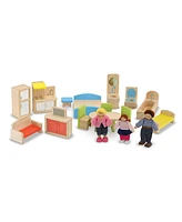 Melissa and Doug Hi-Rise Dollhouse
