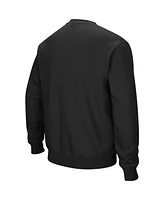 Colosseum Men's Utah Utes Arch and Logo Crew Neck Sweatshirt
