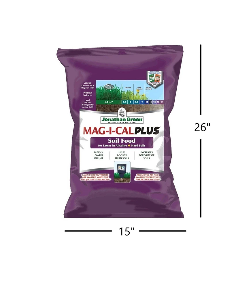 Jonathan Green Mag-i-cal Plus for Lawns in Alkaline & Hard Soil, 46.5lb