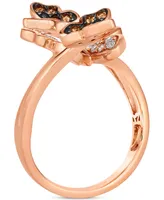 Le Vian Diamond Butterfly Statement Ring (1/2 ct. t.w.) in 14k Rose Gold