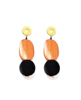 Nectar Nectar New York Walnut Dangle Earrings