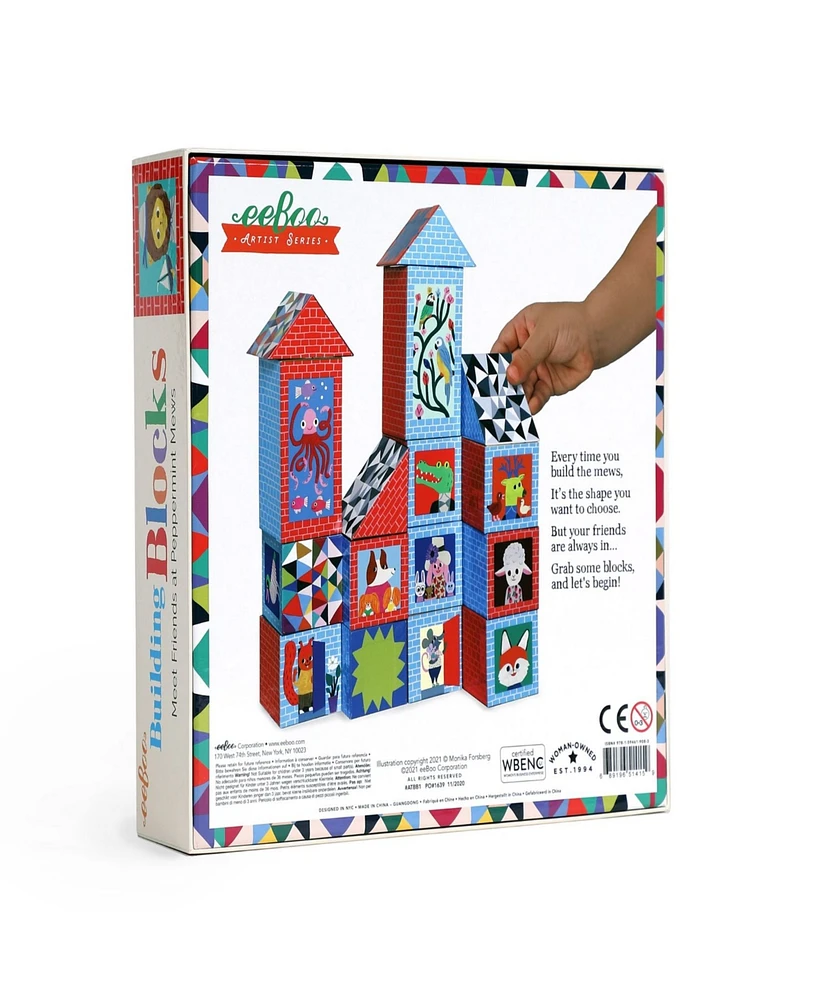 Eeboo Artist's Series Building Blocks