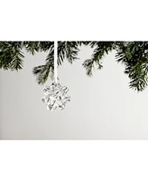 Orrefors Annual Carat 2022 Snowflake Ornament, 3"