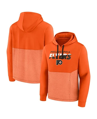 Men's Fanatics Orange Philadelphia Flyers Slash Attack Pullover Hoodie