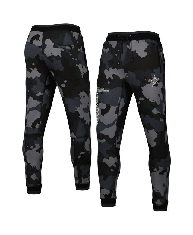 Men's and Women's The Wild Collective Black Dallas Cowboys Camo Jogger Pants