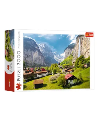 Trefl Red 3000 Piece Puzzle - Lauterbrunnen, Switzerland