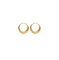 Sand Hoop Earrings