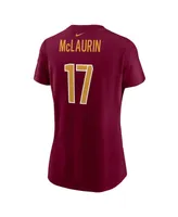 Women's Nike Terry McLaurin Burgundy Washington Commanders Player Name and Number T-shirt