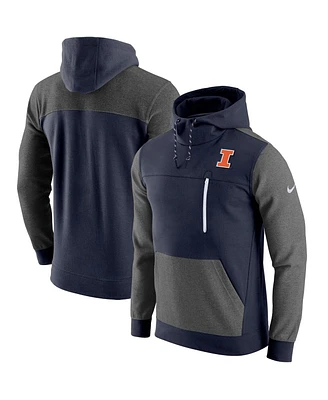 Men's Nike Navy Illinois Fighting Illini Av-15 2.0 Pullover Hoodie