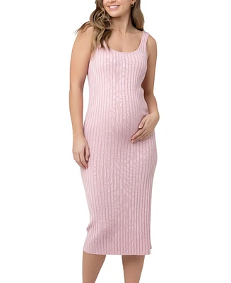 Ripe Maternity Carmen Rib Knit Tank Dress