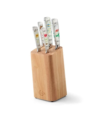 Lenox Butterfly Meadow 6 Pc. Knife Set with Block