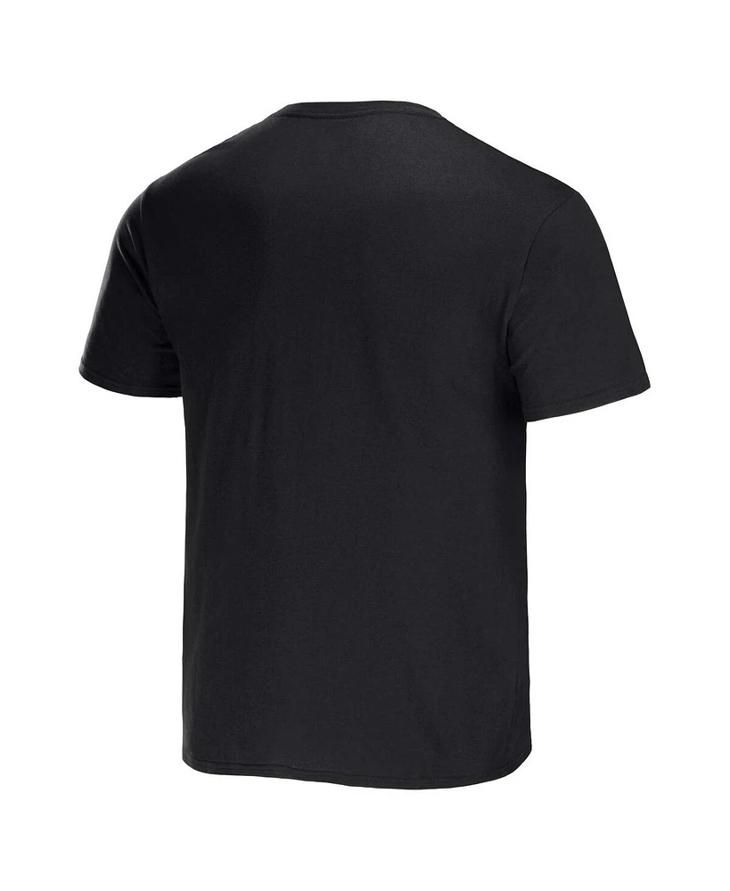 Men's Nfl x Darius Rucker Collection by Fanatics Black Washington Commanders Band T-shirt