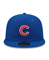 Men's New Era Royal Chicago Cubs 2016 World Series Champions Citrus Pop Uv 59FIFTY Fitted Hat
