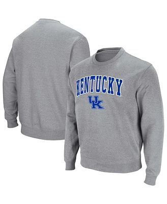 Colosseum Men's Kentucky Wildcats Arch & Logo Pullover Sweatshirt