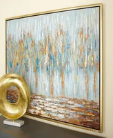 Rosemary Lane Canvas Tree Framed Wall Art with Gold-Tone Frame, 47" x 2" x 36"