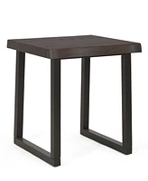Closeout Steve Silver Jennings 22" Solid Wood Live Edge End Table