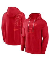 Men's Nike Red Boston Red Sox Statement Ball Game Pullover Hoodie