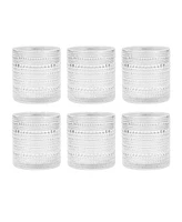 Fortessa Jupiter 13.9 Oz Triple Old-Fashioned Glass 6-Piece Set