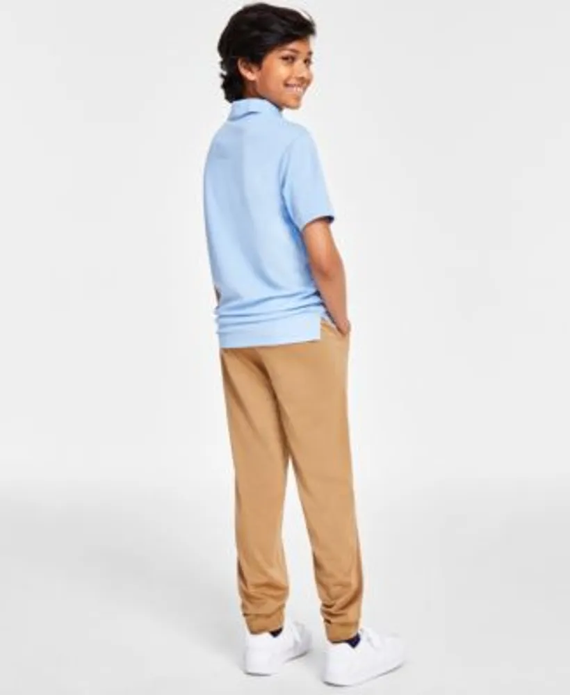 Nautica Big Boys Big Girls Short Sleeve Polo Shirts Performance Drawstring Jogger Pants Performance Scooter Shorts