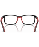 Ray-Ban Jr Kids Rectangle Eyeglasses, RB1621 47