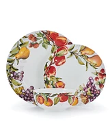 Mikasa Orchard Bone China 12 Piece Dinnerware Set, Service for 4