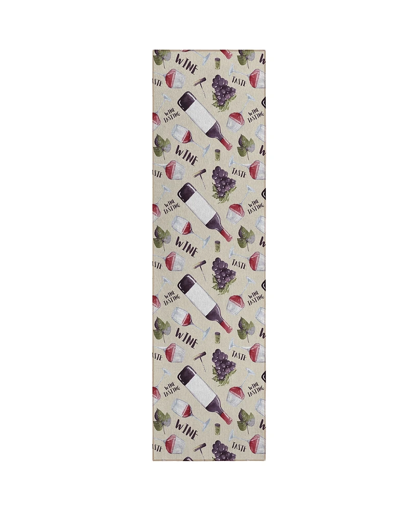 Dalyn Kendall Kitchen KE14 2'3" x 7'6" Runner Area Rug