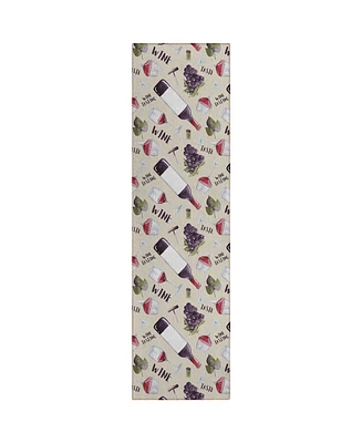 Dalyn Kendall Kitchen KE14 2'3" x 7'6" Runner Area Rug