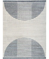 Nourison Home Astra Machine Washable ASW03 5'3" x 7' Area Rug