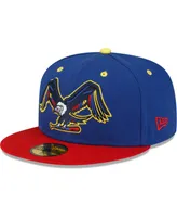 Men's New Era Blue Binghamton Rumble Ponies Copa De La Diversion 59FIFTY Fitted Hat