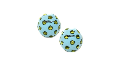 Mighty Ball Large Blue, 2-Pack, Durable Squeaky Dog Toys