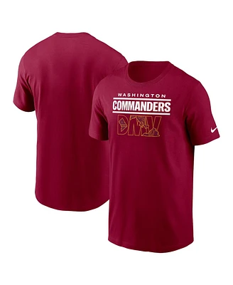 Men's Nike Burgundy Washington Commanders Local Essential T-shirt