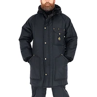 RefrigiWear Men's Iron-Tuff Ice Parka Insulated Winter Jacket, -50°F Comfort Rating, Water-Resistant & Windproof