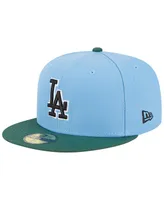 Men's New Era Sky Blue, Cilantro Los Angeles Dodgers 1988 World Series 59FIFTY Fitted Hat