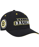 Men's Mitchell & Ness Black Boston Bruins Lofi Pro Snapback Hat