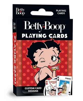MasterPieces BettyBoop Playing Cards - 54 Card Deck for Adults